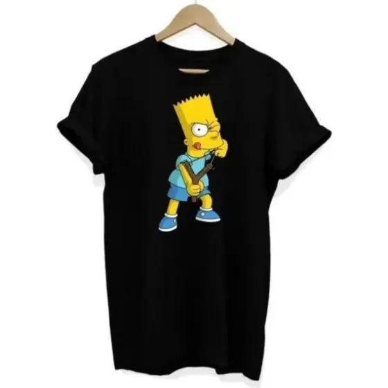 Футболка мужская с принтом  44 Черная 2634326148 Днепр