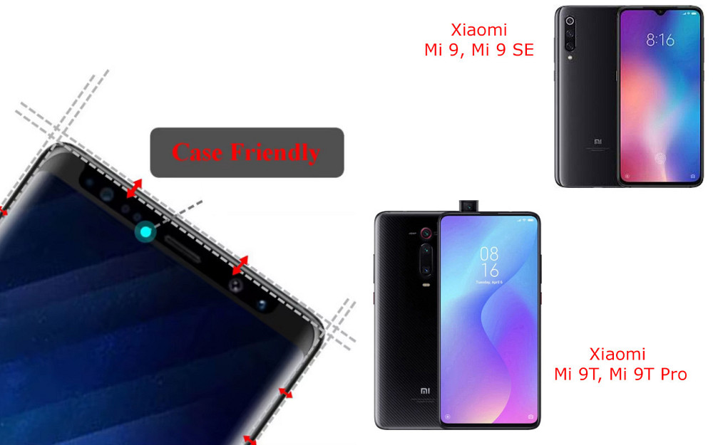 Захисне скло HyperGlass Pro для Xiaomi Mi 9, Mi 9 SE, Mi 9T, Mi 9T Pro – максимальна чутливість та захист Київ - фото 4
