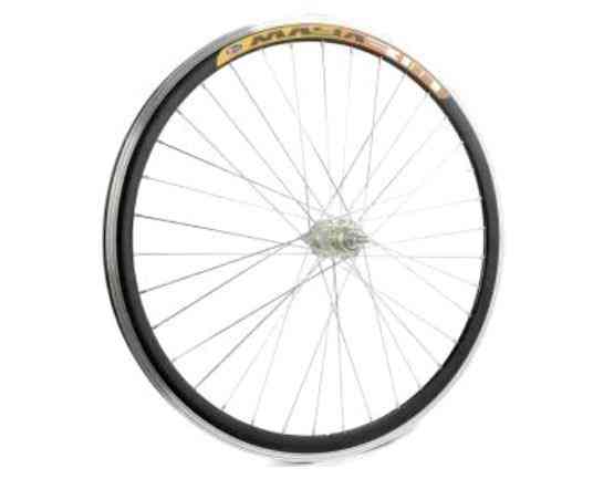 Обод   велосипедный (в сборе) 26   (зад, 36 спиц, алюминий)   (двойной) алюм.втулка Мукачево