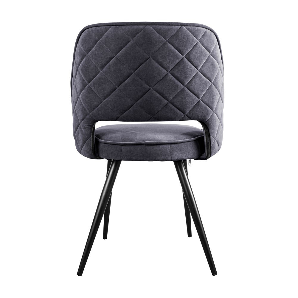 Стул кресло мягкий MarvelDesign Simple 54 округлые ножки Серый Киев - изображение 8