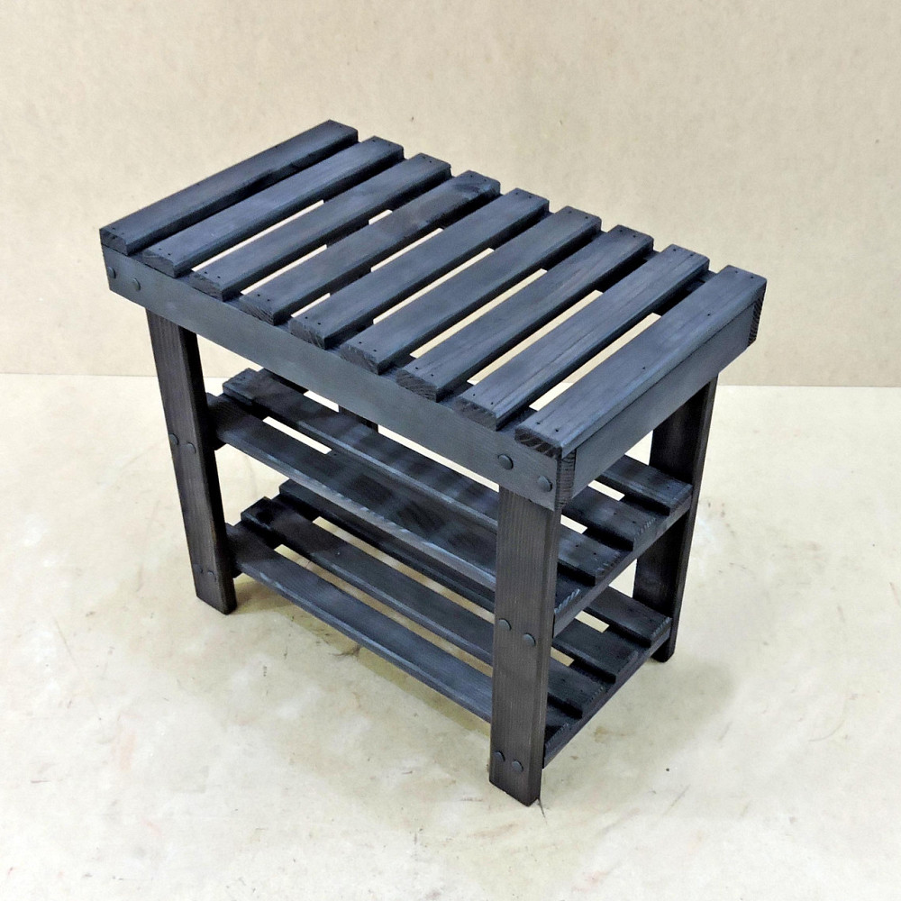 Полиця для взуття "Монте 50" венге Миколаїв - фото 4