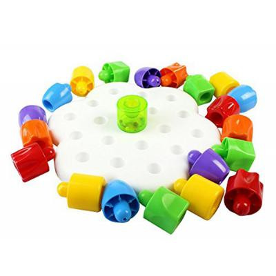 Набор для творчества Quercetti Мозаика Геометрия Макси (4160-Q) Винница - изображение 4