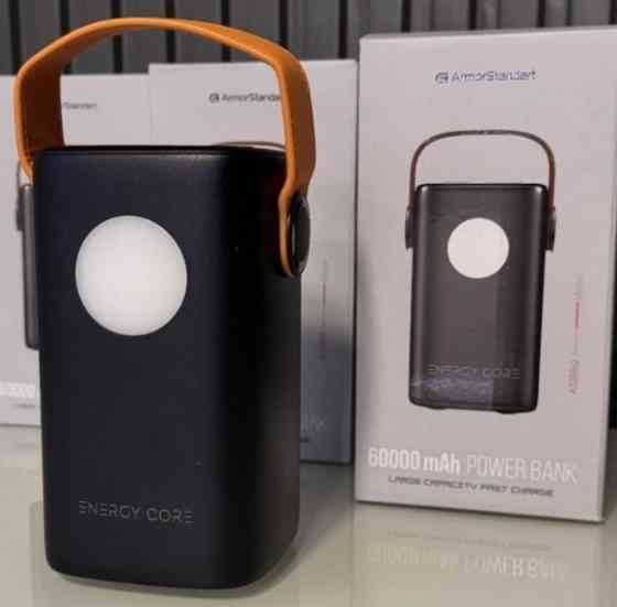 Power Bank 60000mAh 100W PD+QC для ноутбуків Киев