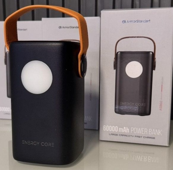 Power Bank 60000mAh 100W PD+QC для ноутбуків Киев - изображение 1