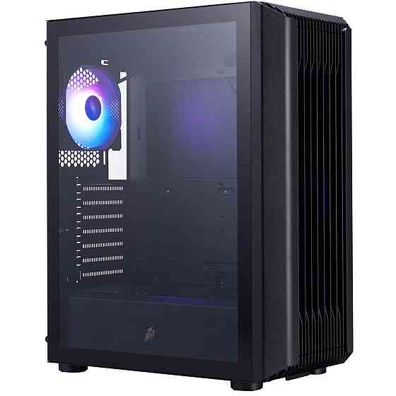 Корпус 1stPlayer H6-BK-4F7 Black без БЖ ( Black ) Харків