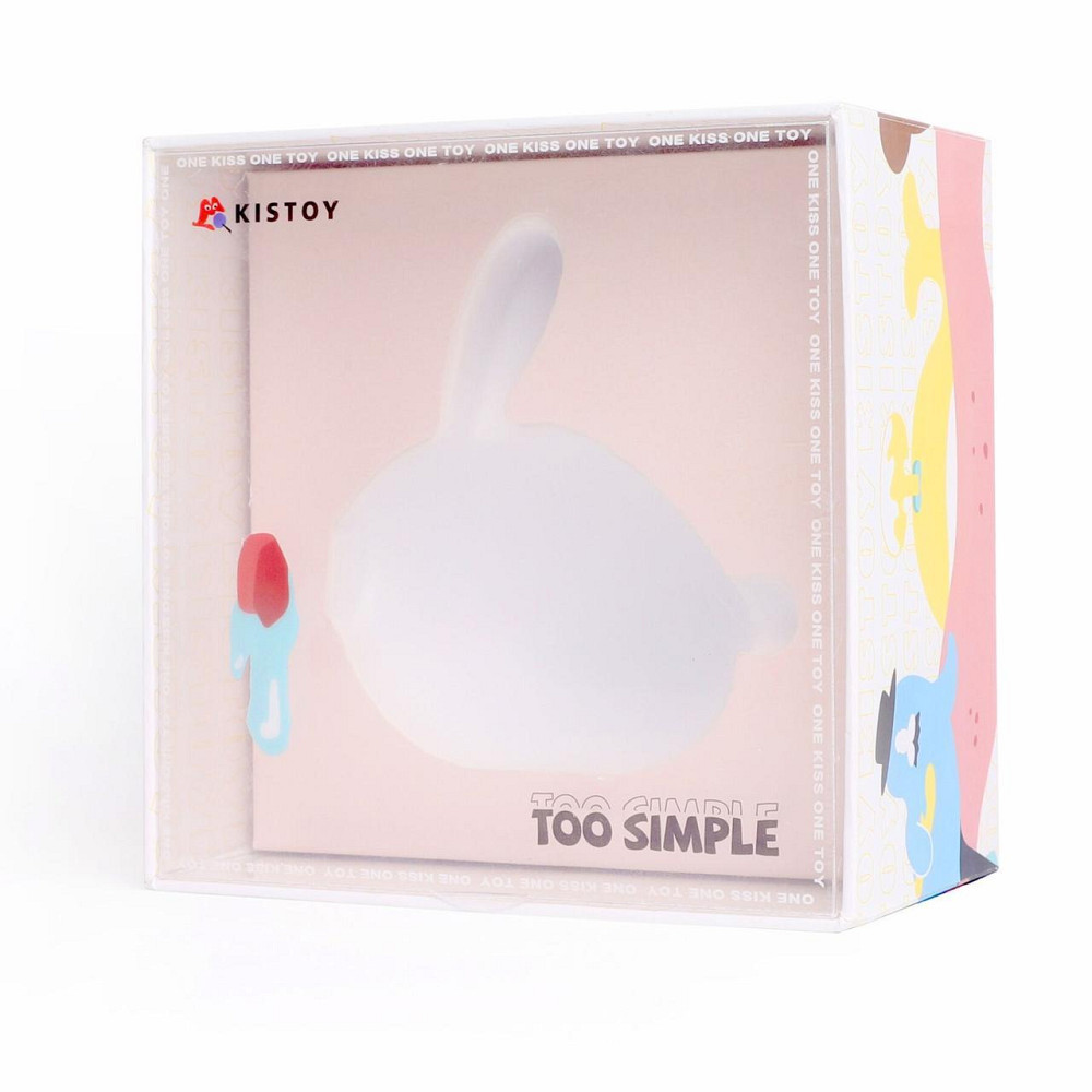 Вакуумний кліторальний стимулятор з вібрацією KISTOY Too Simple White Sex Aura Київ - фото 3