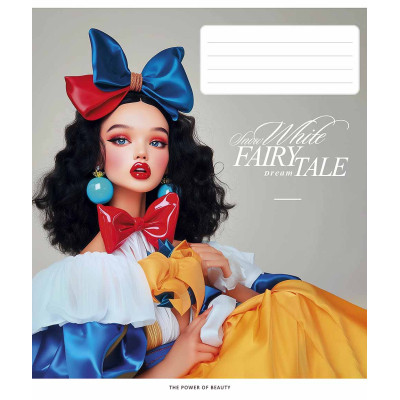 Тетрадь Школярик Fairytale 36 листов клетка (036-3542K) Винница - изображение 4