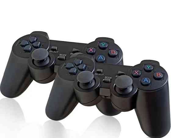 Приставка ігрова з джойстиками бездротовими TV STICK 5G 9402, чорна Винница