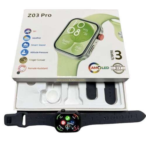 Смарт-годинник Fendior Z03 PRO IP65 чорний Житомир - изображение 3