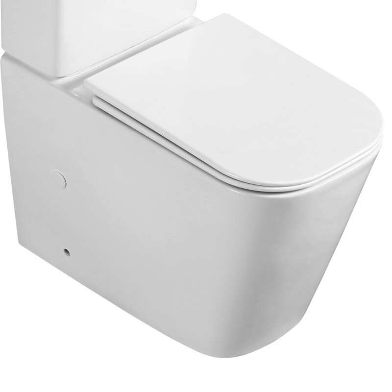 Чаша унітазу-компакту Mixxus Quadro-0404-T1 Bowl 660х360х820 Tornado 1.0 без сидіння (MI8342) ( 15224 ) Харків - фото 8