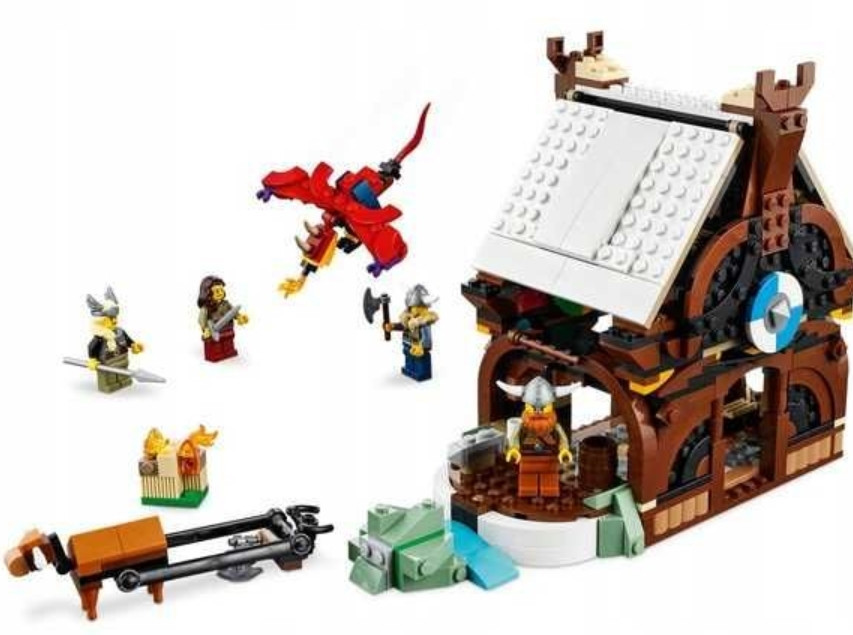 Конструктор LEGO Creator 3 в 1 31132 Корабель вікінгів і змій Мідгард. Харків - фото 2