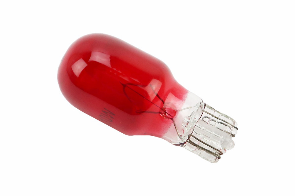 Лампа повороту (червона без цоколя) 12V / 10W Т13 Київ - фото 1