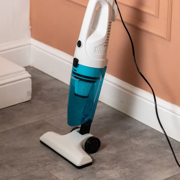 Пилосос вертикальний ручний для дому 900 Вт циклонний для сухого прибирання 1.2 л Блакитний SK-13013 Коломыя - изображение 9