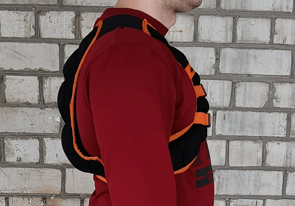 EasyFit Жилет-обтяжувач EasyFit JetPack 10 кг з металевими кульками Коломия - фото 3