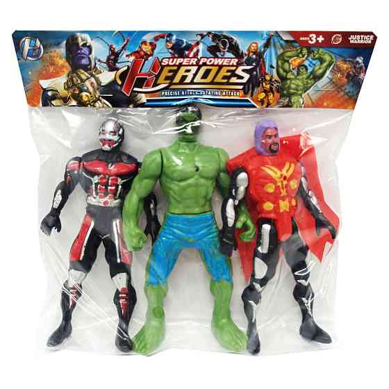 Набір героїв "Марвел" 033A підсвічування Вид 2 Вінниця