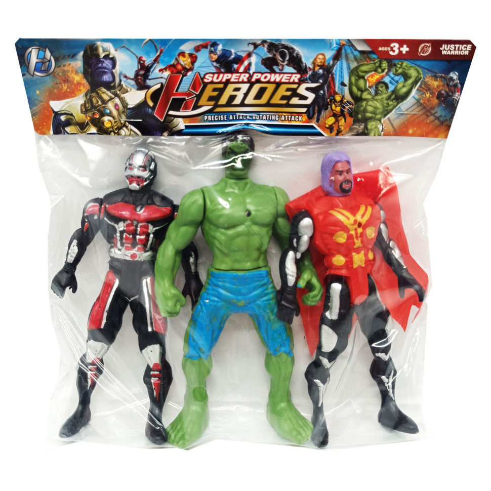 Набір героїв "Марвел" 033A підсвічування Вид 2 Вінниця - фото 1