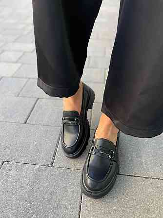 PLPS Лоферы женские PLPS черные натуральная кожа 36-41 (R035-1) 38 Коломыя