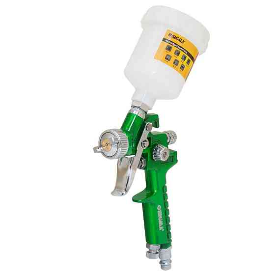 Sigma Краскораспылитель HVLP-mini Ø0.8мм 30-115л/мин 2.1бар в/б 100мл (пласт) зелёный SIGMA (68 Коломыя