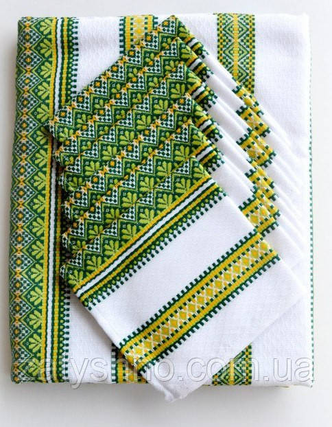 Скатертина з сетами вишита Київ - фото 1