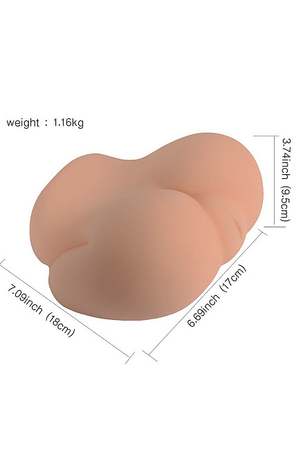 Мастурбатор вагина Tender Happy butt без вибрации телесный Sex Aura Киев - изображение 4