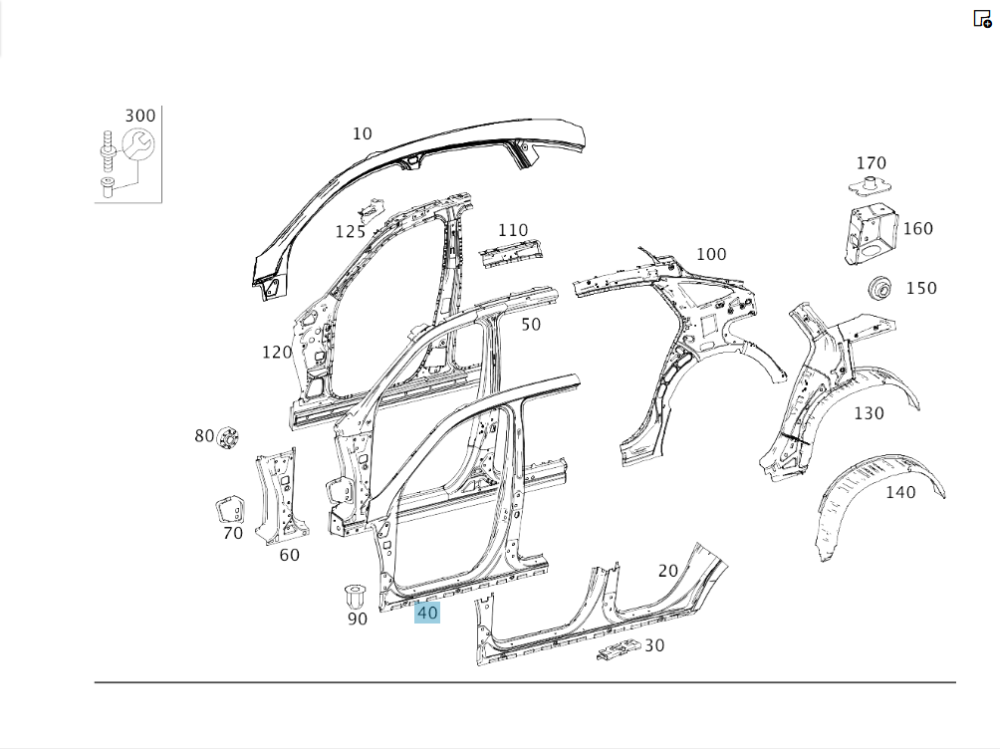 Mercedes-Benz  A2926306900 Ліва стійка B GLE Coupe C292 Одеса - фото 3