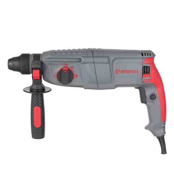 Перфоратор, 0,85 кВт, 3,2 Дж, 0-900 об/хв, 0-4400 уд/хв, 3 режими, SDS plus INTERTOOL DT-0180 Київ