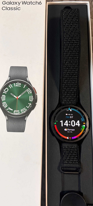 Смарт -Часы Samsung Galaxy Watch 6 Classic 47mm. SM-R960. Киев - изображение 2