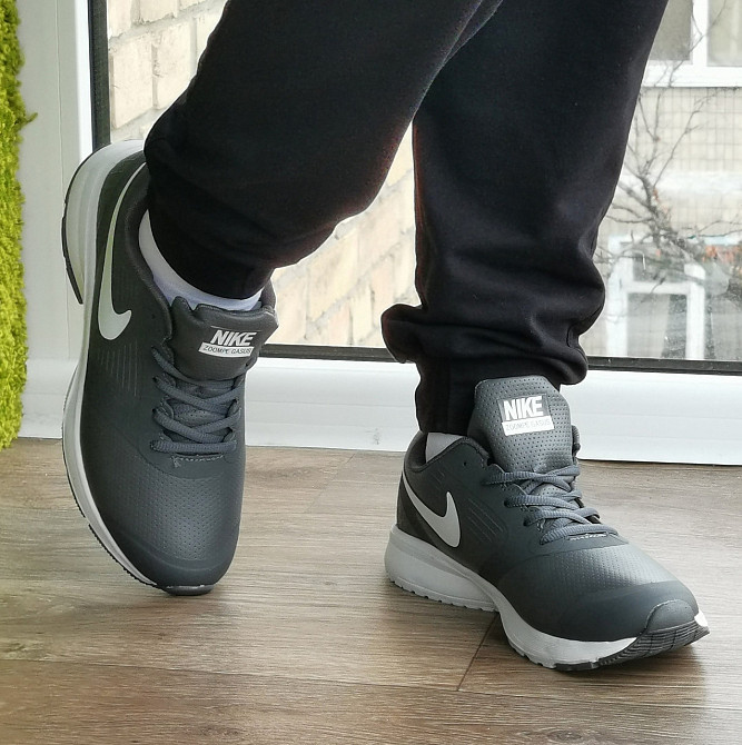Кроссовки Nike Zoom Running Серые Мужские Найк Для Бега (размеры: 41,42,43,44,45,46) Днепр - изображение 8