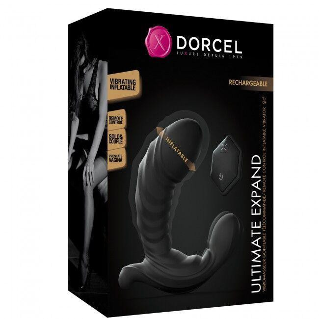 Універсальний вібратор зі стволом, що надувається Dorcel ULTIMATE EXPAND Sex Aura Київ - фото 8