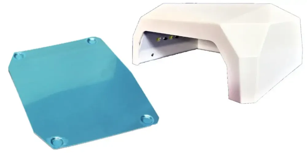 SUN Diamond гибридная светодиодная лампа 36W для ногтей многогранник на магнитах, сенсор без коробки. Киев - изображение 2