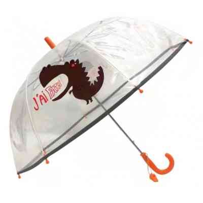 Зонт Economix Hungry Dino трость автомат, , прозрачный (E98451) Винница