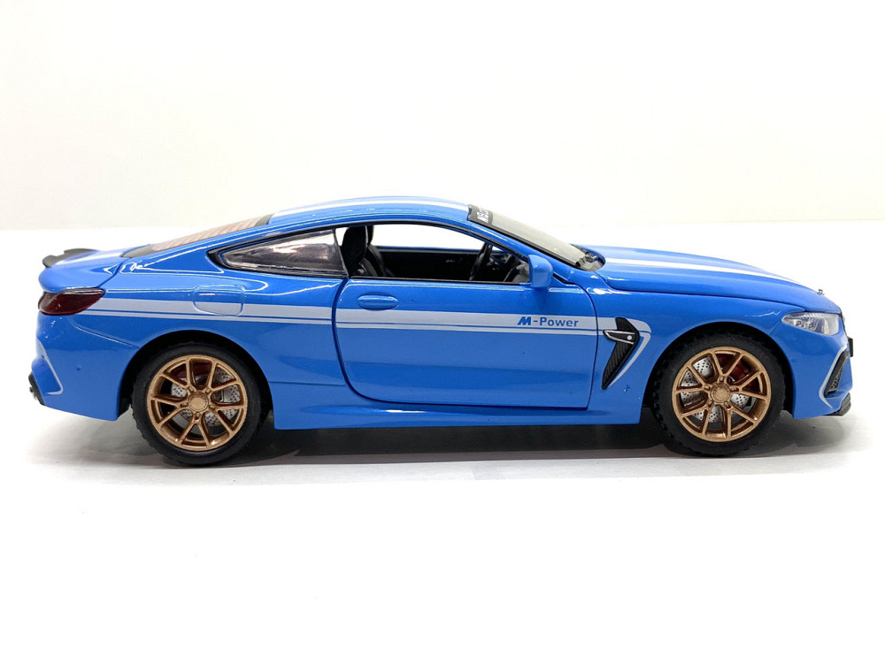 Машинка металева Авто Експерт BMW M8 1:32 відчиняються двері та багажник Синя (LF-04412) Чернигов - изображение 3