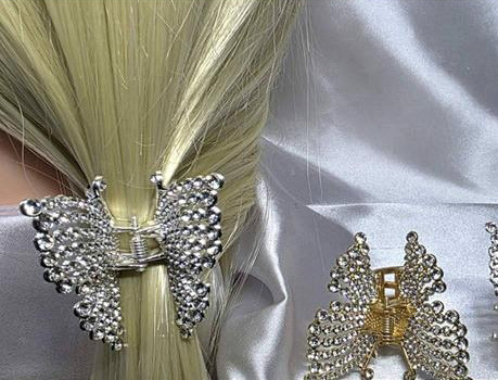 Шпилька для волосся краб Метелик Київ - фото 1