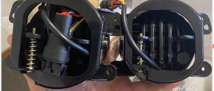 Протитуманні фари LED Dodge Jeep Chrysler 4 дюйми 100мм Харків - фото 6