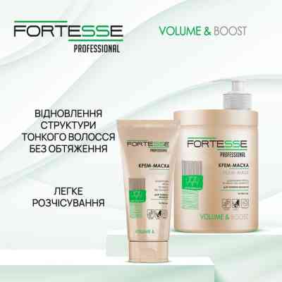 Маска для волос Fortesse Professional Volume & Boost 200 мл (4823115500212) Винница