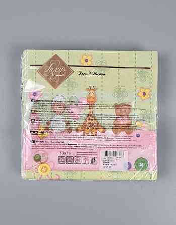 Салфетки бумажнае  (ЗЗхЗЗ, 18шт)