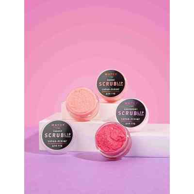 Скраб для губ Mayur Raspberry Lip Sugar Scrub Малинове праліне 15 г (4820230953237) Вінниця
