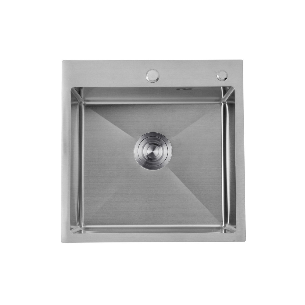 Кухонная мойка с нержавеющей стали Kroner KRP Gebürstet - 5050HM (3/1 мм) Киев - изображение 1