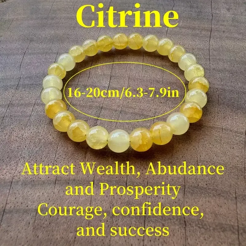 Браслет из цитрина – талисман богатства, радости и гармонии Киев - изображение 3