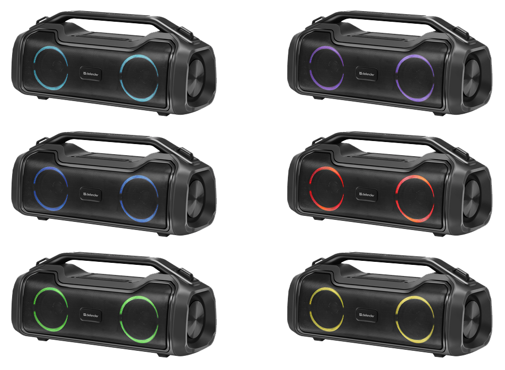 Портативна акустика Defender Beatbox 50 Black (65950) (7055827) Київ - фото 2