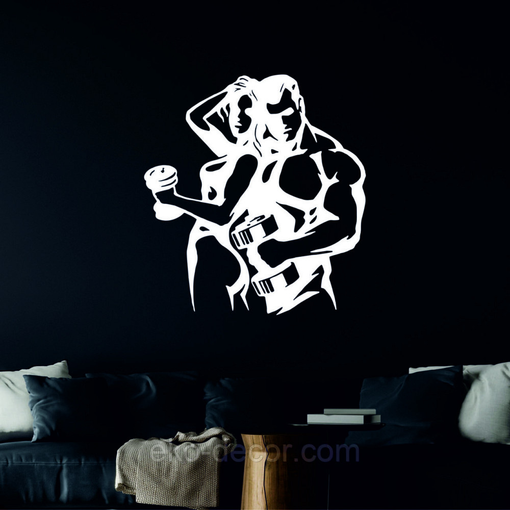 Декоративне настінне Панно «Бодібілдінг», Декор на стіну Київ - фото 1