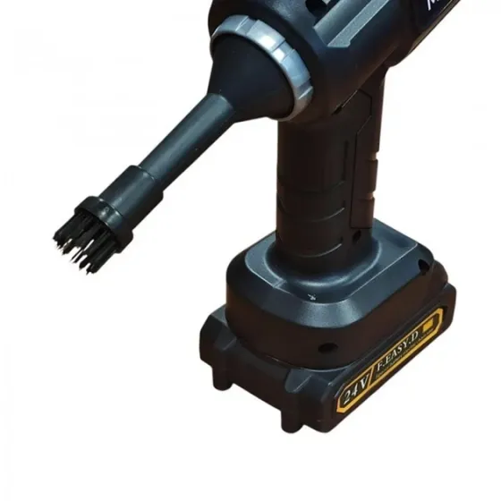 Акумуляторний автомобільний пилосос Maxtop MP-251 150W, 8500Pa, 6 насадок, HEPA, Black Одеса