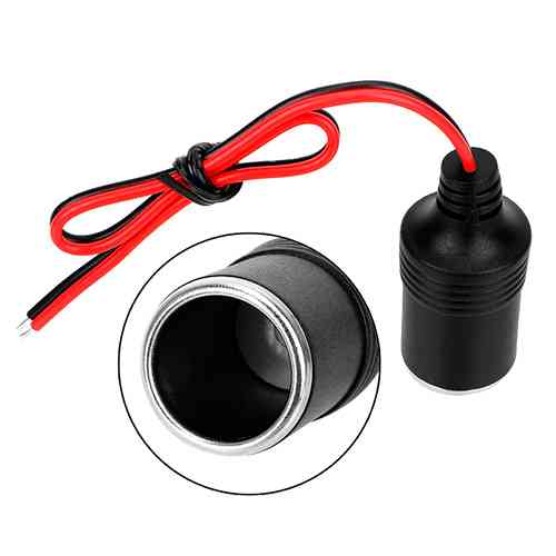 Гнездо прикуривателя с кабелем 12-24В 15А 200Вт автомобильное Винница