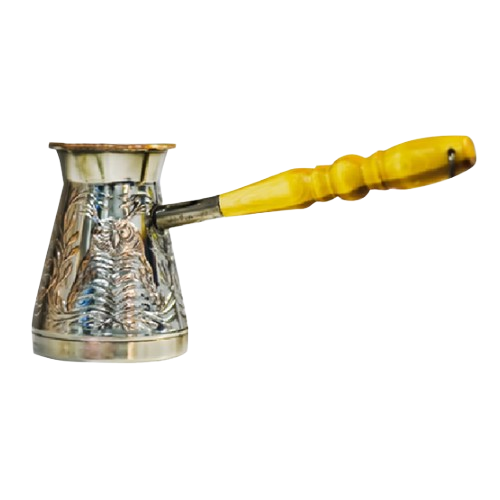 Турка 200мл мідна Сова чорний нікель 50093 S&T Житомир - изображение 1