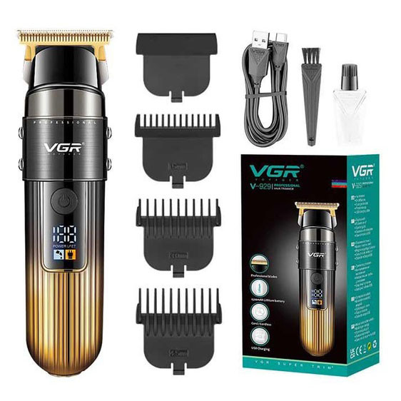 Машинка для стрижки хороша VGR V-929 Машинка для стрижки короткої підстригання PE-98 Київ - фото 7