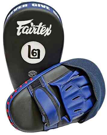 Лапи боксерські Fairtex FMV12 Black/Blue Кам'янське