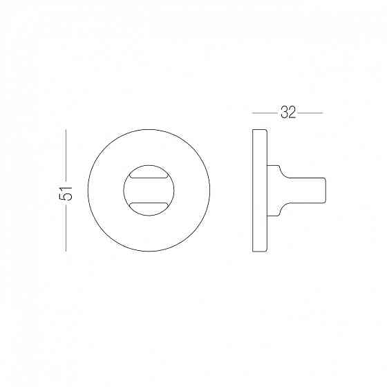 НАКЛАДКА ПІД WC T19 SN МАТОВИЙ НІКЕЛЬ Київ