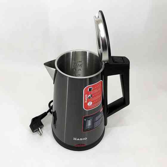 Чайник електричний для дому MAGIO MG-987, Електричний чайник з автовідключенням, Електрочайник сталь FS-33 Івано-Франківськ
