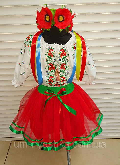 Дитяча вишиванка з маками "Макове поле" Кривий Ріг - фото 6