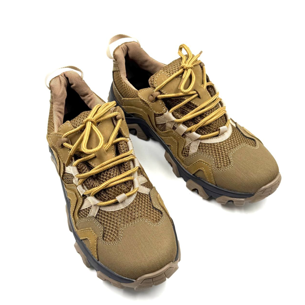 Тактичні кросівки койот – чоловічі військові, зносостійкі, легкі, для служби, полігону та активного відпочинку Львів - фото 3